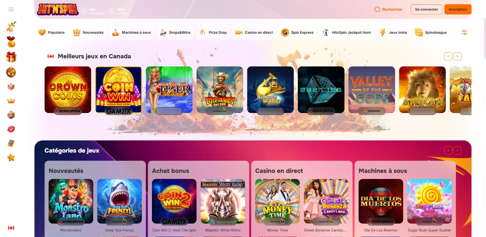 Chez HitNSpin, le lot et le multiple appliqué se lisent côte à côte