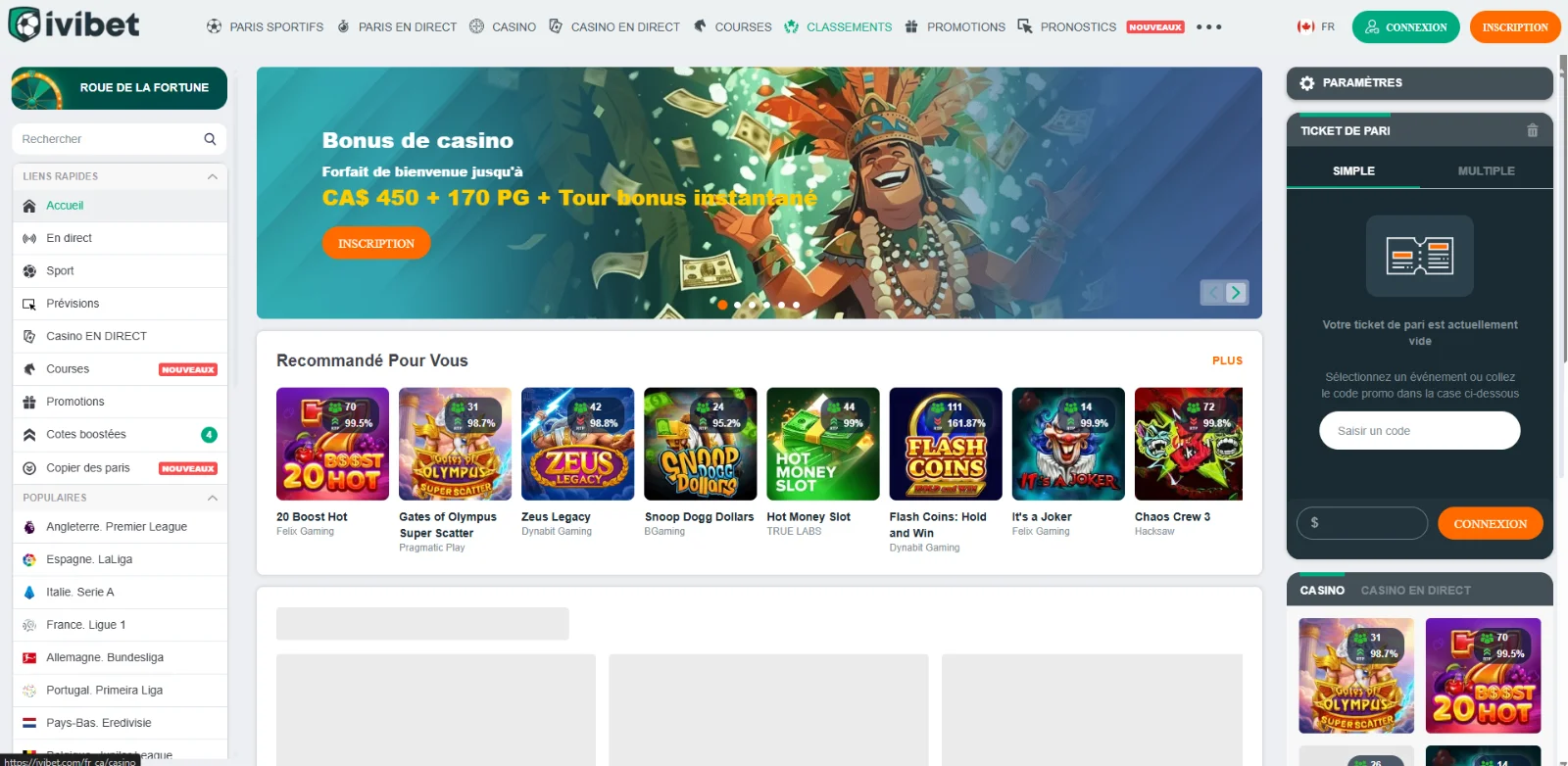Ivibet annonce son volume de tours puis décrit la mise attendue